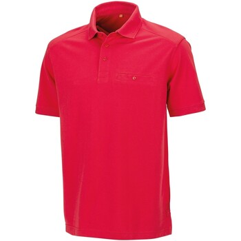 textil Hombre Tops y Camisetas Work-Guard By Result Apex Rojo