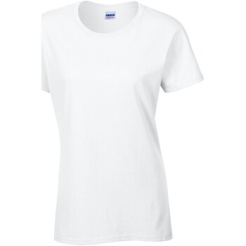 textil Mujer Camisetas manga larga Gildan GD006 Blanco