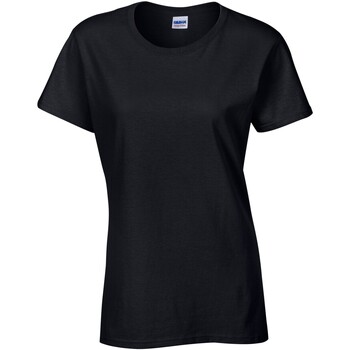 textil Mujer Camisetas manga larga Gildan GD006 Negro