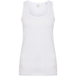 textil Mujer Camisetas sin mangas Sf Feel Good Blanco