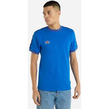 textil Hombre Camisetas manga larga Umbro UO2090 Azul