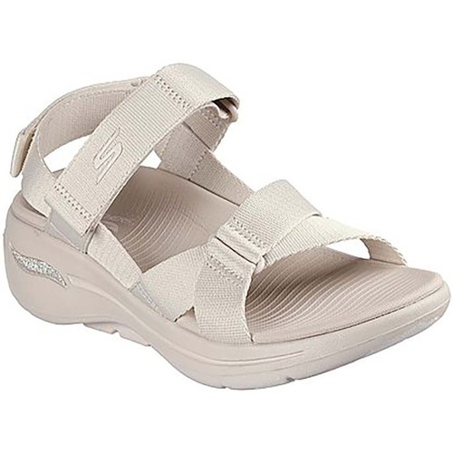 Zapatos Mujer Sandalias Skechers MD140808 Beige