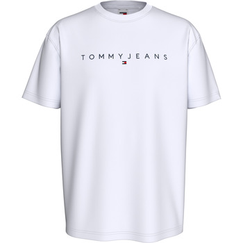 textil Hombre Camisetas manga corta Tommy Jeans CAMISETA  LINEAR LOGO HOMBRE 