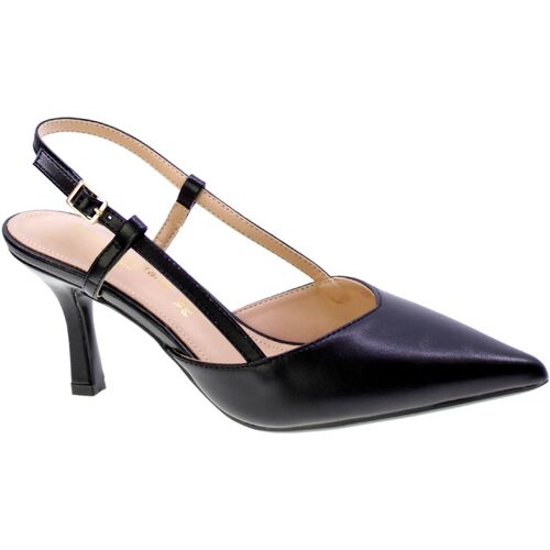 Zapatos Mujer Zapatos de tacón Francescomilano Decollete Donna Nero A08-21a-ne Negro
