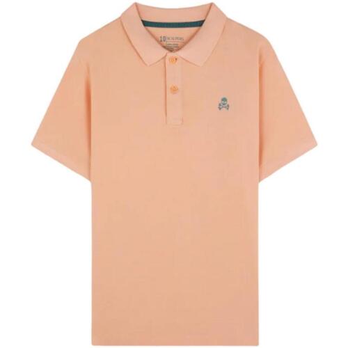 textil Niño Camisetas manga corta Scalpers 46491 Peach Naranja