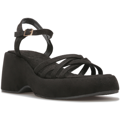 Zapatos Mujer Sandalias La Modeuse 70216_P163795 Negro