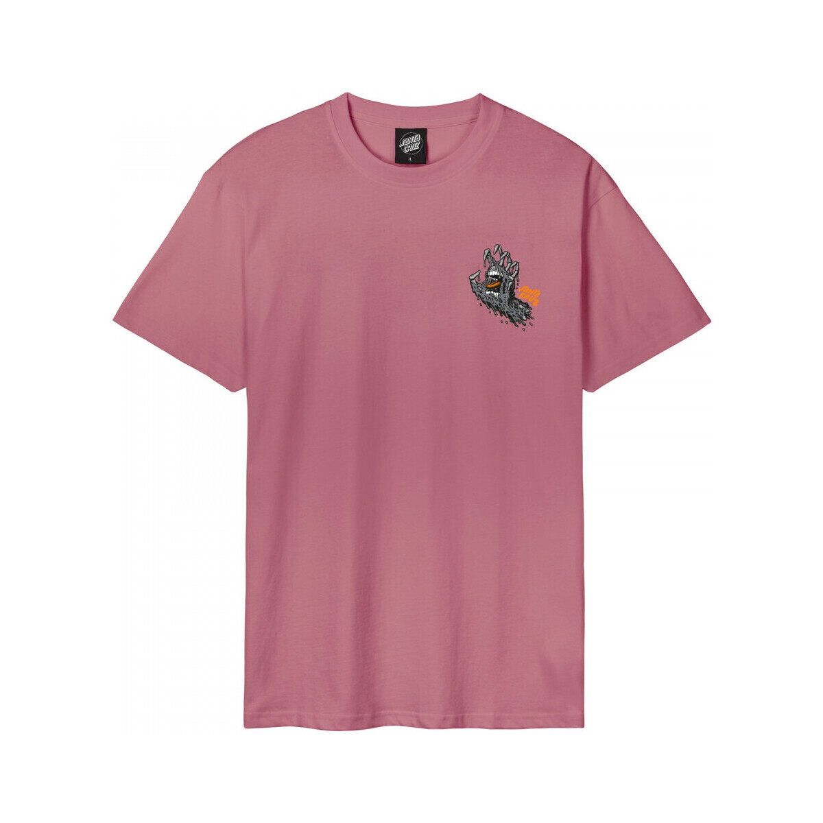 textil Hombre Tops y Camisetas Santa Cruz Melting hand Rosa
