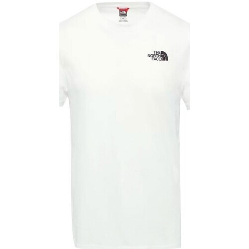 textil Hombre Camisetas manga corta The North Face SIMPLE DOME TEE Blanco