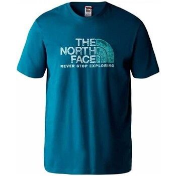 textil Hombre Camisetas manga corta The North Face RUST TEE Azul