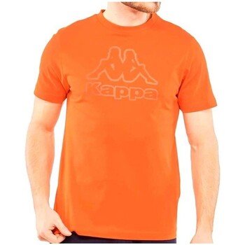textil Hombre Camisetas manga corta Kappa CREMY Naranja