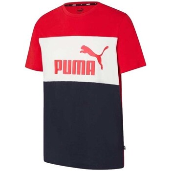 Puma ESS+COLORBLOCK Rojo
