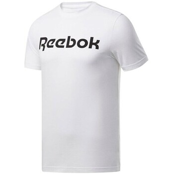 textil Hombre Camisetas manga corta Reebok Sport LINEAR Blanco