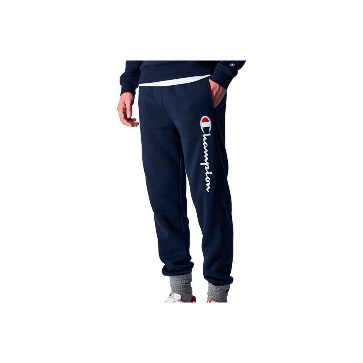 textil Hombre Pantalones de chándal Champion 219418 Azul