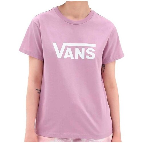 textil Mujer Camisetas manga corta Vans DROP V SS Violeta