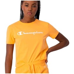 textil Mujer Camisetas manga corta Champion 114911-OS041 Naranja