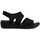 Zapatos Mujer Sandalias Skechers 163420 Negro
