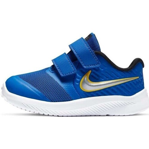 Zapatos Niños Zapatillas bajas Nike STAR RUNNER 2 TDV Azul