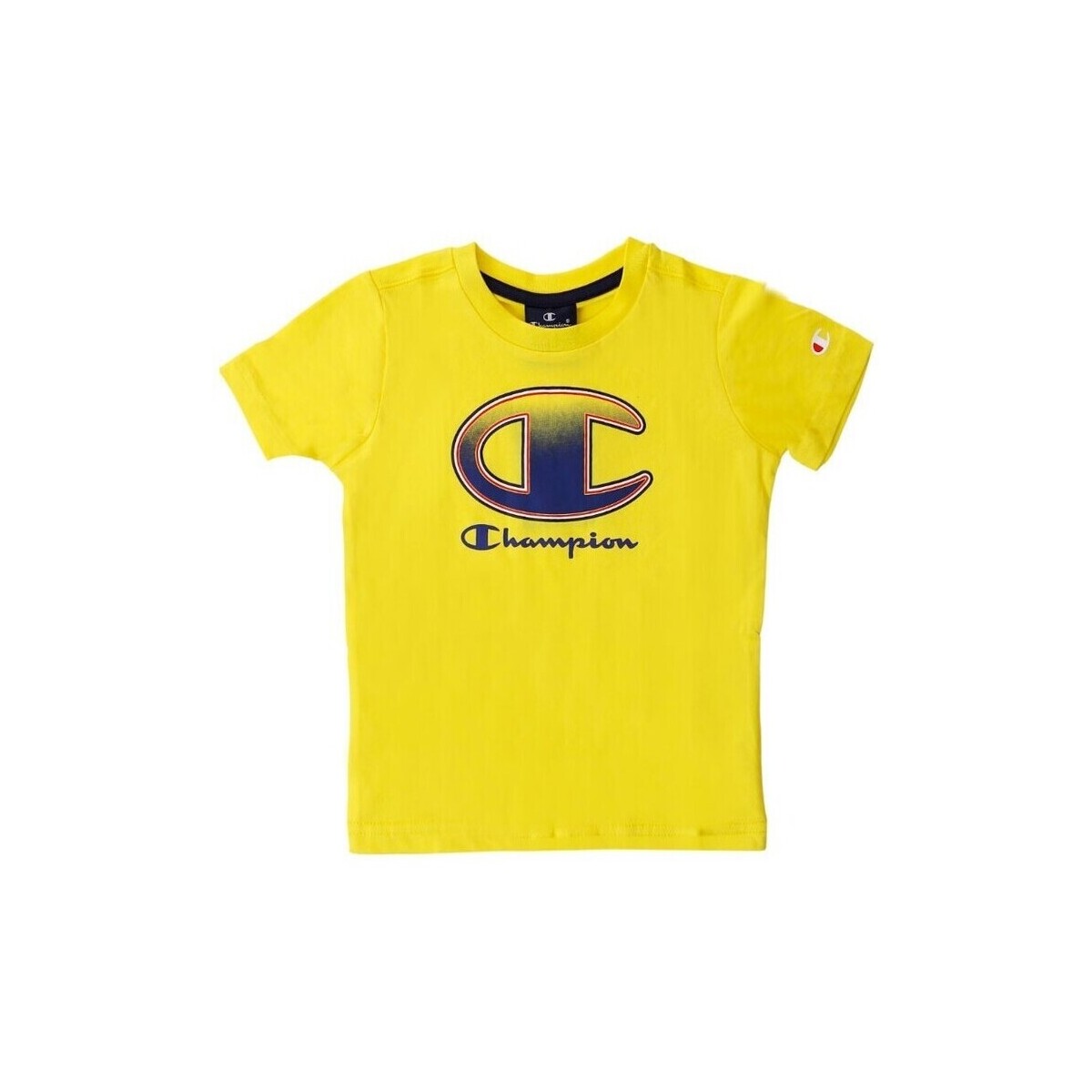 textil Niños Camisetas manga corta Champion 305978-YS002 Amarillo