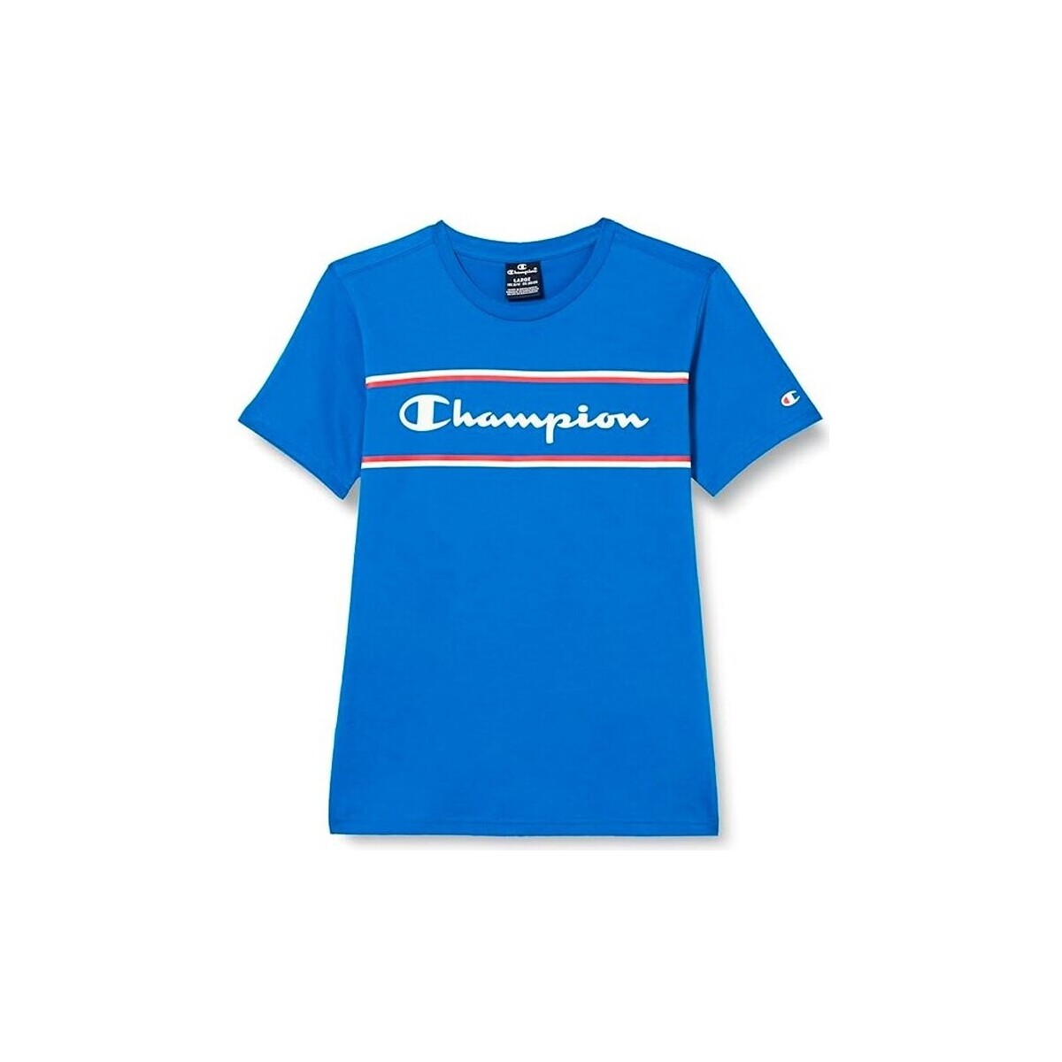 textil Niños Camisetas manga corta Champion 306696-BS023 Azul