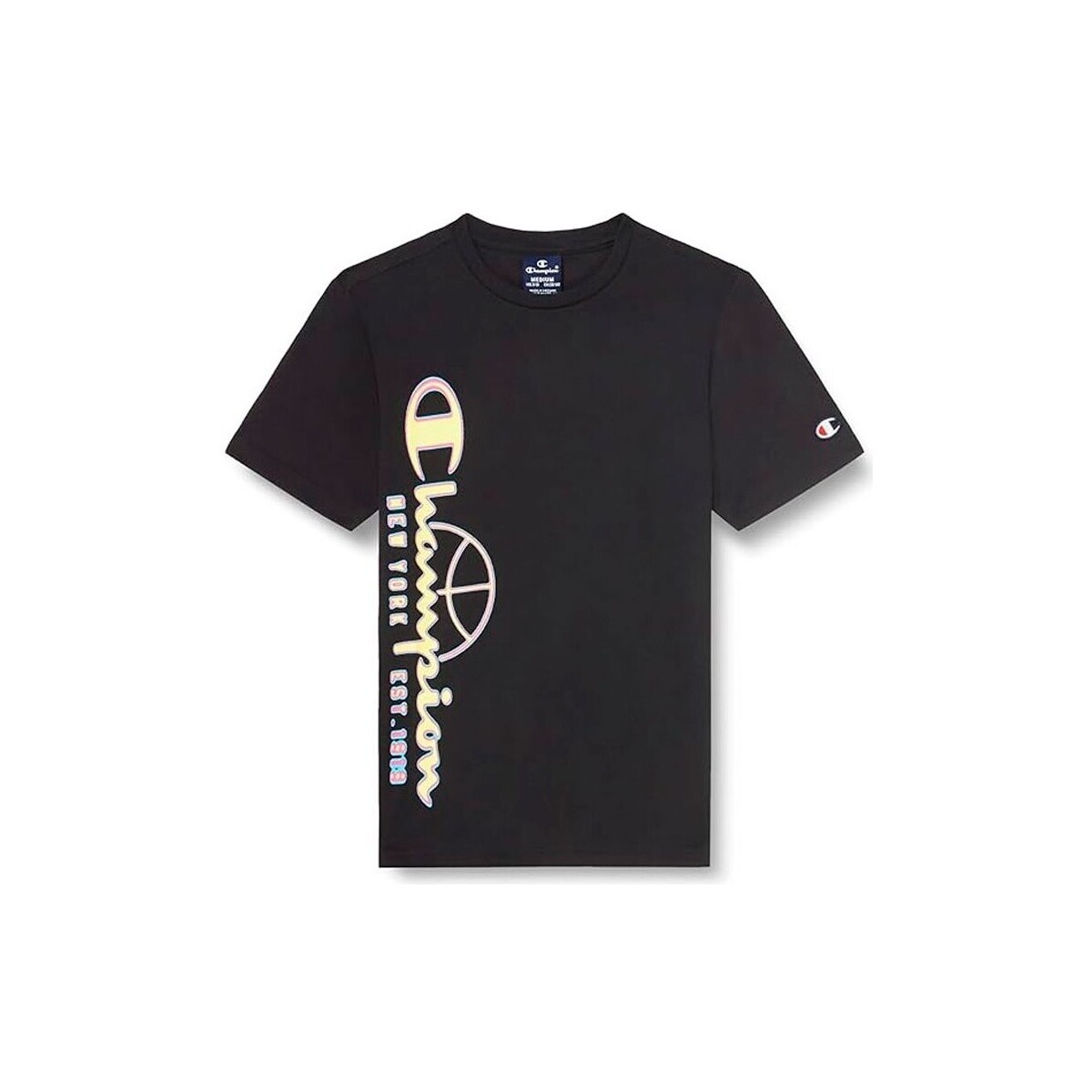 textil Niños Camisetas manga corta Champion 306736-KK001 Negro