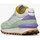 Zapatos Mujer Deportivas Moda Voile Blanche Qwark Mint Violet Multicolor