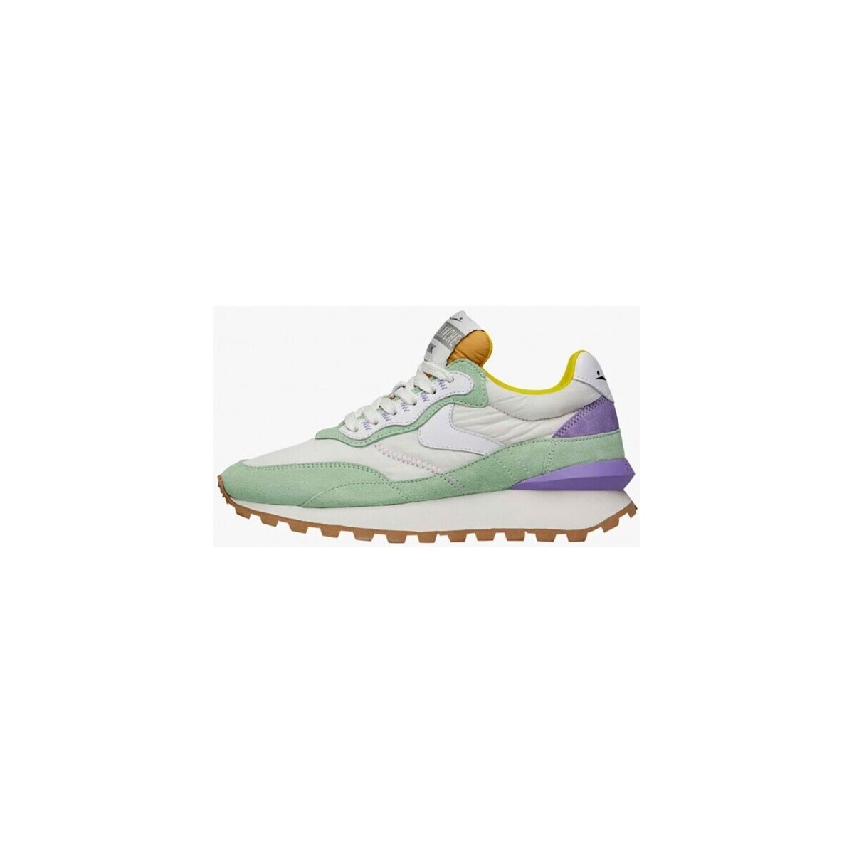 Zapatos Mujer Deportivas Moda Voile Blanche Qwark Mint Violet Multicolor