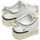 Zapatos Mujer Deportivas Moda Date W401-TO-SH-HB TORNEO SHINY-WHITE BEIGE Blanco