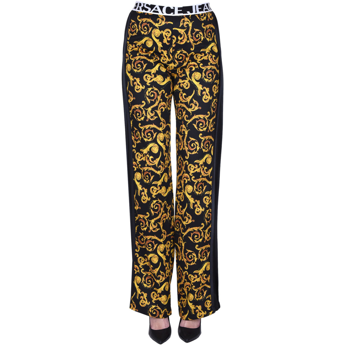textil Mujer Pantalones chinos Versace Jeans Couture PNP00003210AE Negro