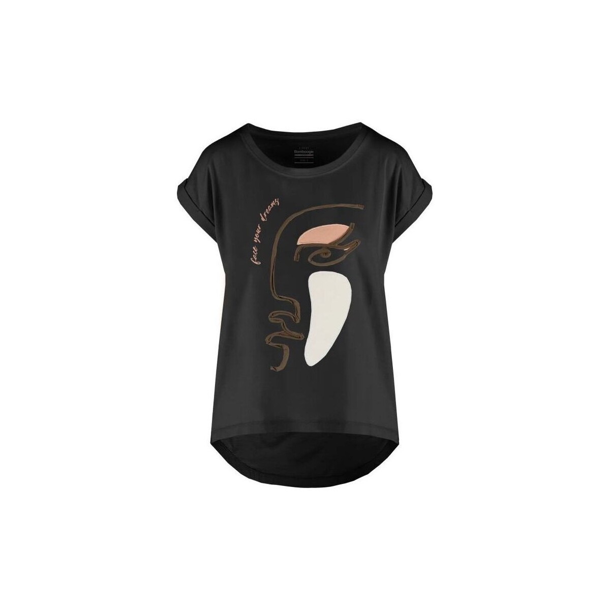 textil Mujer Tops y Camisetas Bomboogie TW8511 T JIN4-90 Negro