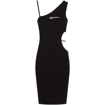 textil Mujer Vestidos cortos Karl Lagerfeld 241J1301 Negro