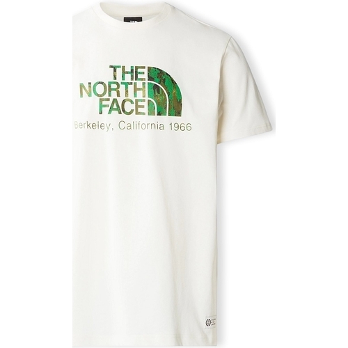 textil Hombre Tops y Camisetas The North Face Berkeley California T-Shirt - White Dune Blanco