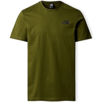 textil Hombre Tops y Camisetas The North Face Redbox Celebration T-Shirt - Forest Olive Verde