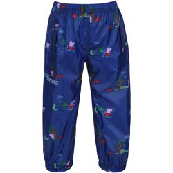 textil Niños Pantalones Regatta RG10253 Azul