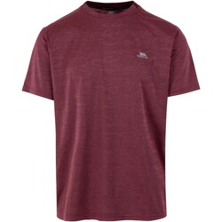 textil Hombre Camisetas manga larga Trespass Tiber Rojo