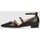 Zapatos Mujer Bailarinas-manoletinas Vienty MERCEDITA  13269 NEGRO Negro