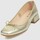 Zapatos Mujer Bailarinas-manoletinas Obvio BAILARINA OBVIO GUMALA PLATINO Plata