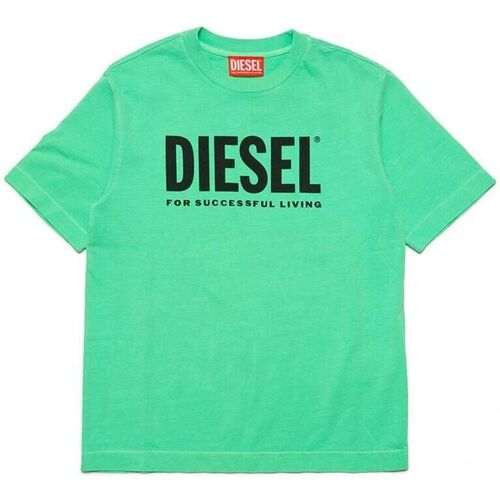 textil Niños Tops y Camisetas Diesel J01902 KYAYB - TNUCI-K587 Verde
