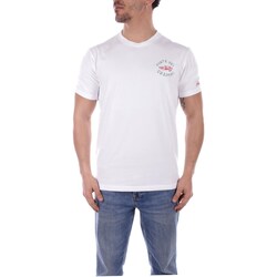 textil Hombre Camisetas manga corta Mc2 Saint Barth POT0001 Blanco