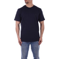 textil Hombre Camisetas manga corta Woolrich CFWOTE0093MRUT2926UT2926 Azul