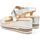 Zapatos Mujer Sandalias Pitillos 2850 Gris