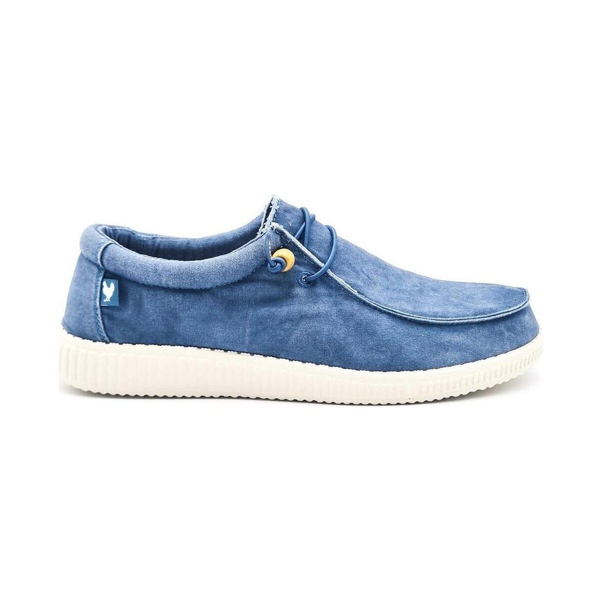 Zapatos Hombre Mocasín Pitas WP150 WALLABI Azul