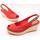 Zapatos Mujer Sandalias Tommy Hilfiger FW0FW04788-XND Rojo