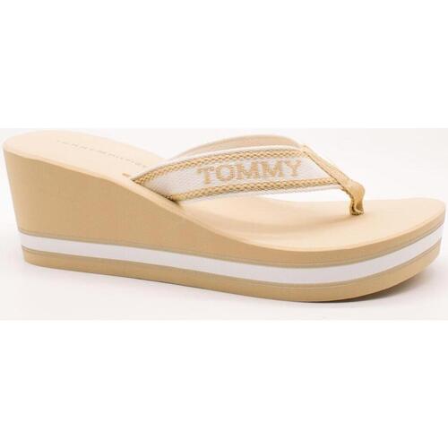 Zapatos Mujer Sandalias Tommy Hilfiger FW0FW07903-ACR Beige