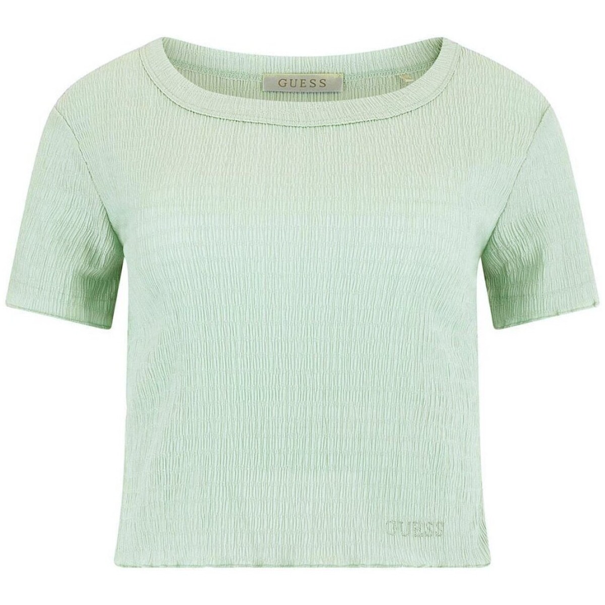 textil Tops y Camisetas Guess W3GP34 KBQI0 - Mujer Verde