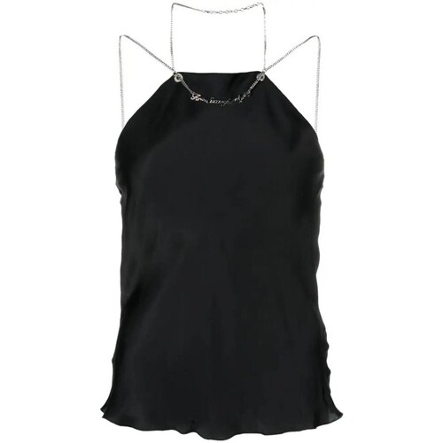 textil Mujer Tops / Blusas Diesel ® - Top con Cadenas Negro