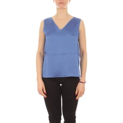 textil Mujer Camisetas sin mangas Linea Emme Marella 15161042 Azul