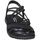 Zapatos Mujer Sandalias Skechers 163185-BBK Negro