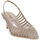 Zapatos Mujer Zapatos de tacón Laura Biagiotti GLITTER GOLD Beige