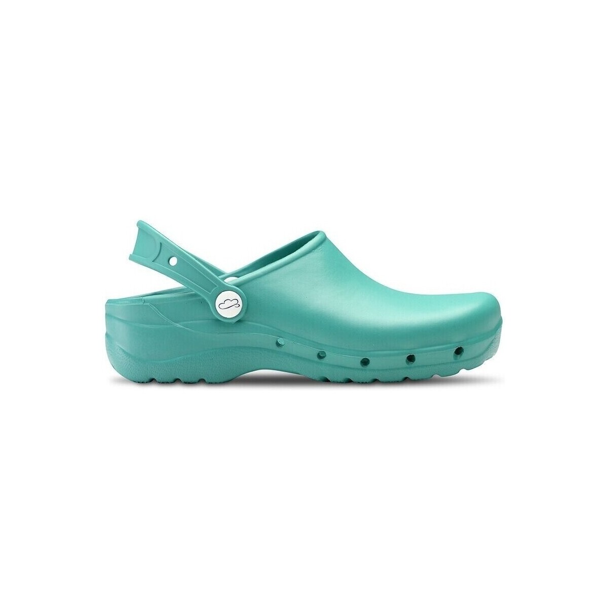Zapatos Mujer sector sanitario  Feliz Caminar Zuecos Anatómicos Sanitarios verdes by Verde