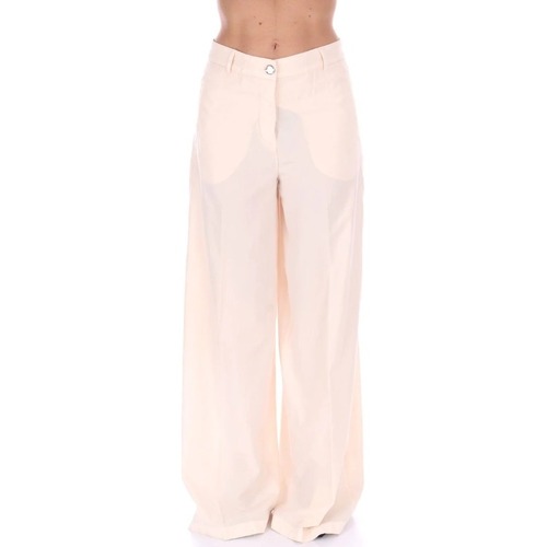 textil Mujer Pantalones Pinko 103509A1W4 Rosa